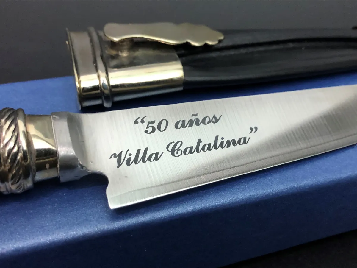 Grabado láser en metal 2