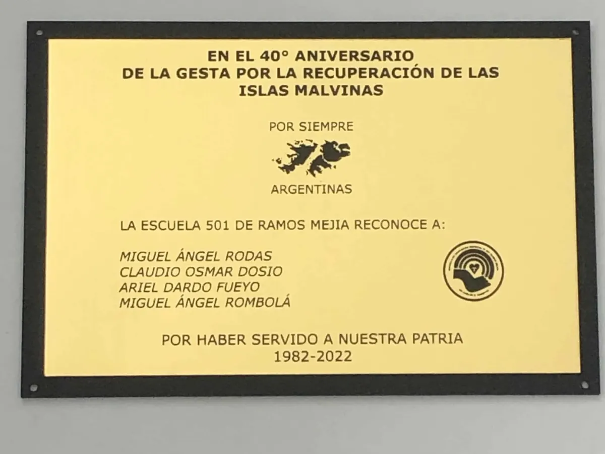 Placa para nicho grabada con láser 9